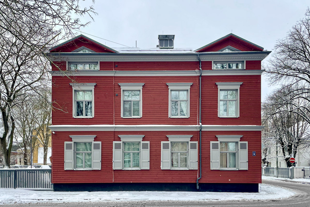 Daudzdzīvokļu dzīvojamās ēkas rekonstrukcijas un pārbūves trīs dimensiju projekta vizualizācija Āgenskalnā Baložu iela 9 Rīga